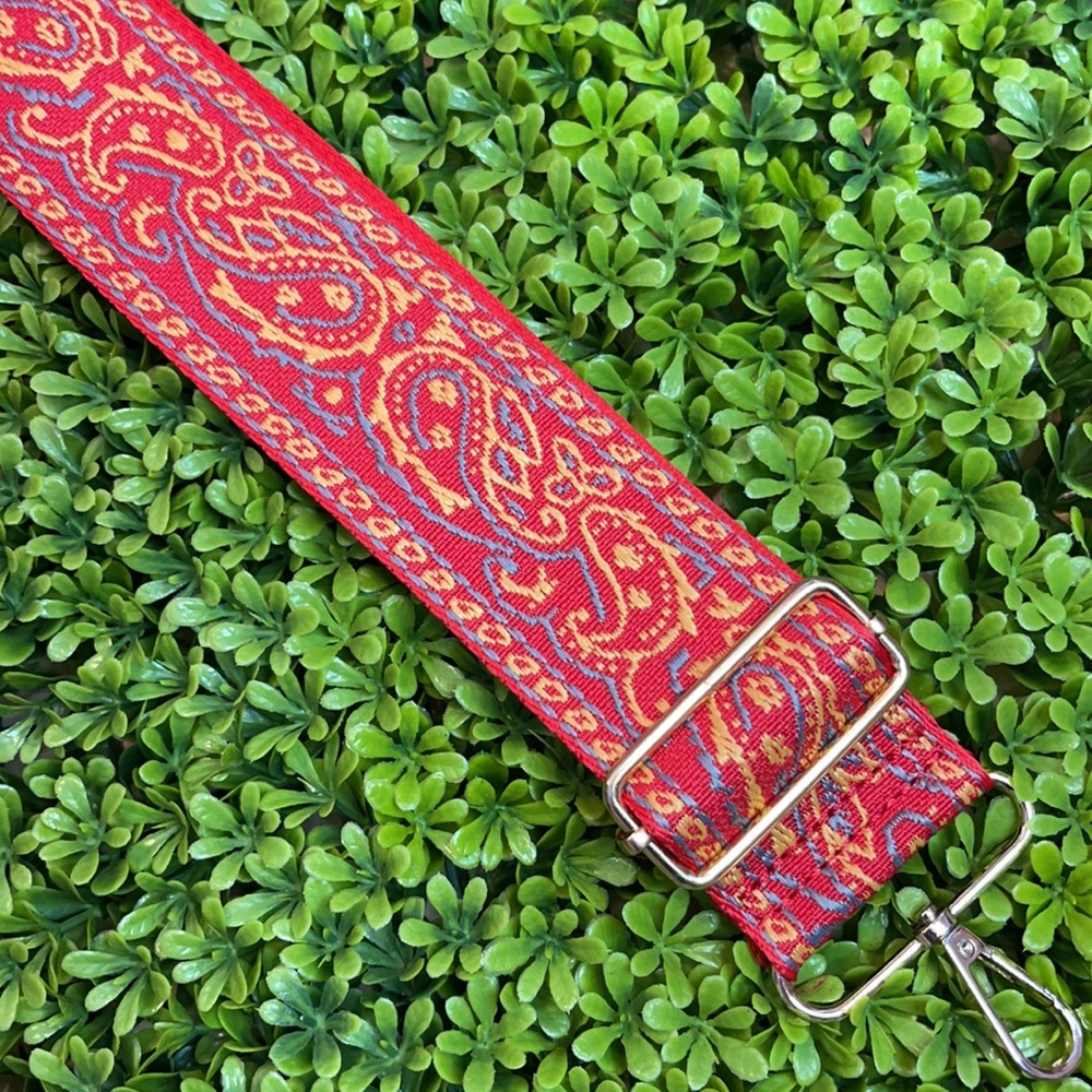 LAST ONE❗️Crossbody Strap, Replacement Handbag Strap, Guitar Strap Red